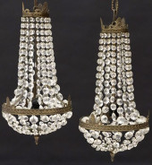 (2) EMPIRE STYLE CRYSTAL SAC-A