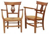 (2) EMPIRE STYLE FRUITWOOD LYR