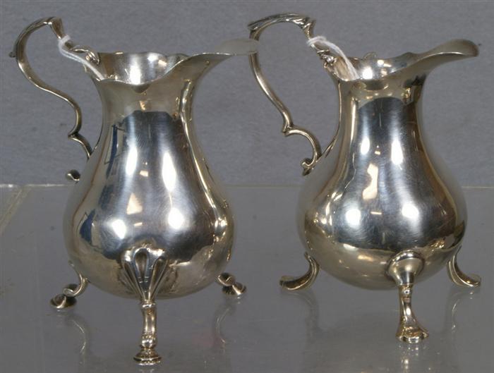 (2) English baluster form cream