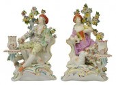 (2) ENGLISH CHELSEA PORCELAIN