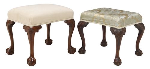 (2) ENGLISH CHIPPENDALE STYLE
