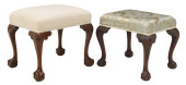 (2) ENGLISH CHIPPENDALE STYLE