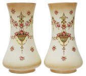 (2) ENGLISH CROWN DEVON PARCEL
