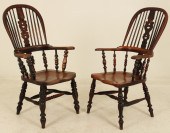 2 ENGLISH ELMWOOD BROAD ARM WI