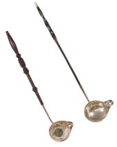 (2) ENGLISH GEORGIAN SILVER TO
