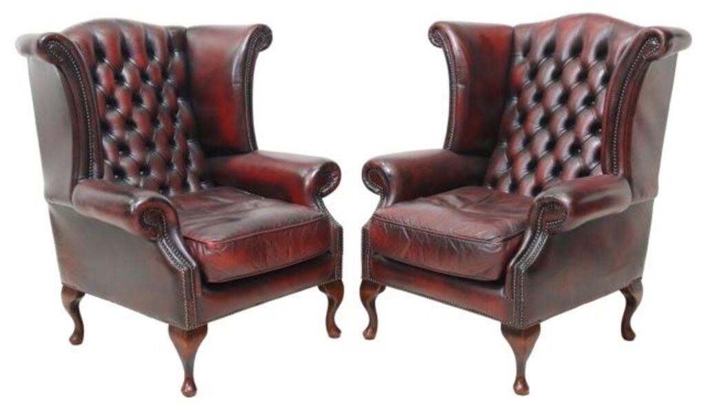 (2) ENGLISH QUEEN ANNE STYLE