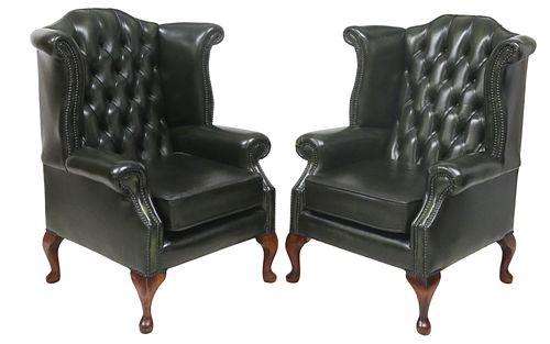 (2) ENGLISH QUEEN ANNE STYLE
