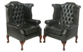(2) ENGLISH QUEEN ANNE STYLE G