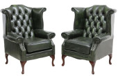 (2) ENGLISH QUEEN ANNE STYLE G