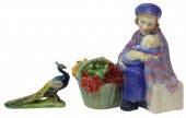 (2) ENGLISH ROYAL DOULTON FIGU
