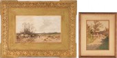 2 ENGLISH SCHOOL W/C PAINTINGS