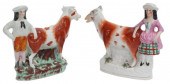 2) ENGLISH STAFFORDSHIRE COW C