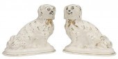 (2) ENGLISH STAFFORDSHIRE MANT