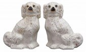 (2) ENGLISH STAFFORDSHIRE MANT