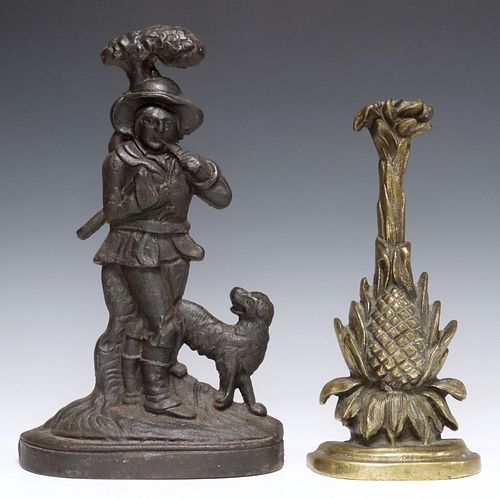 (2) ENGLISH VICTORIAN CAST METAL