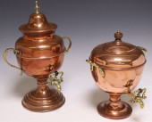 (2) ENGLISH VICTORIAN COPPER &