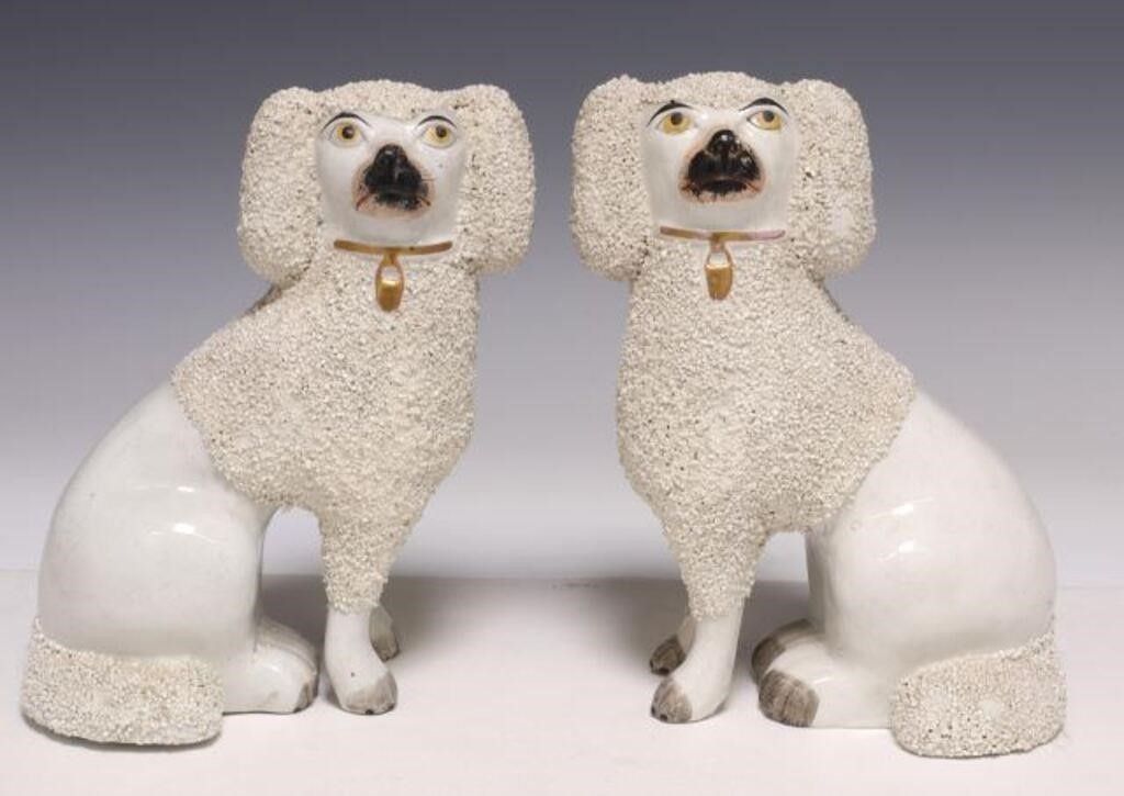 (2) ENGLISH VICTORIAN STAFFORDSHIRE