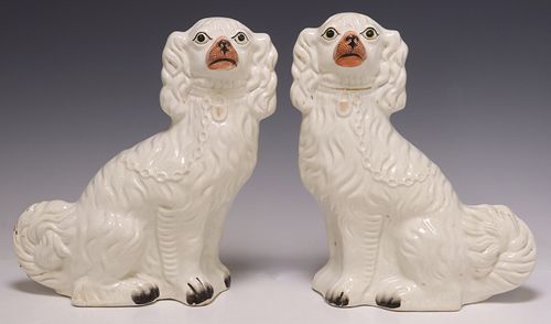 (2) ENGLISH VICTORIAN STAFFORDSHIRE