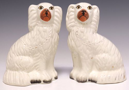 (2) ENGLISH VICTORIAN STAFFORDSHIRE