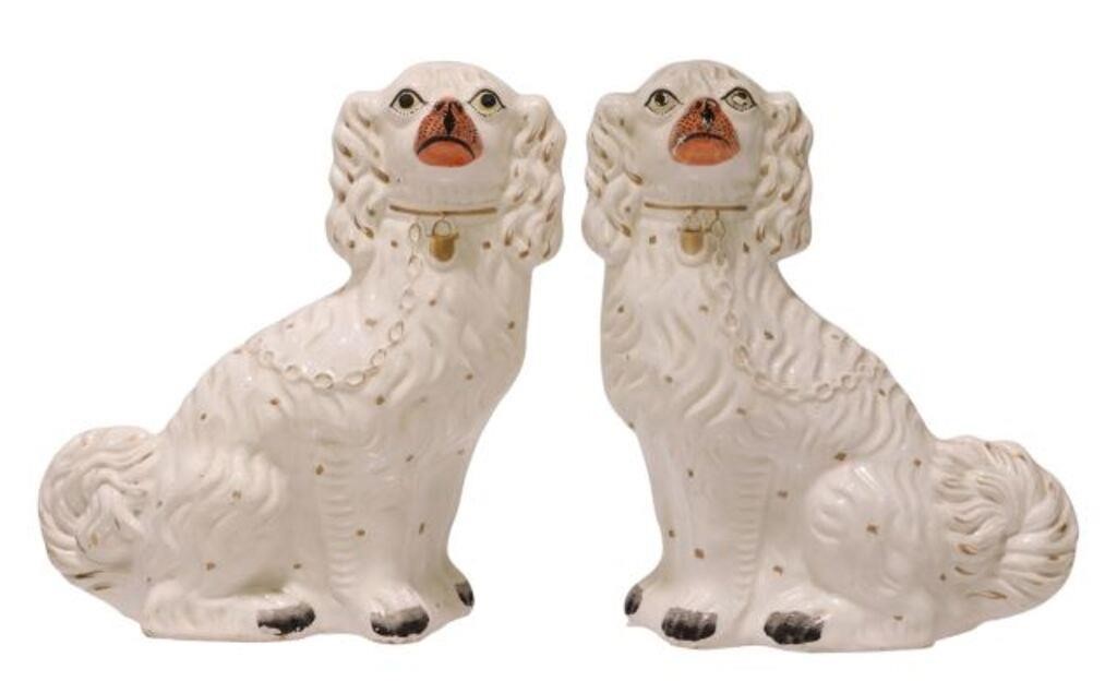 (2) ENGLISH VICTORIAN STAFFORDSHIRE