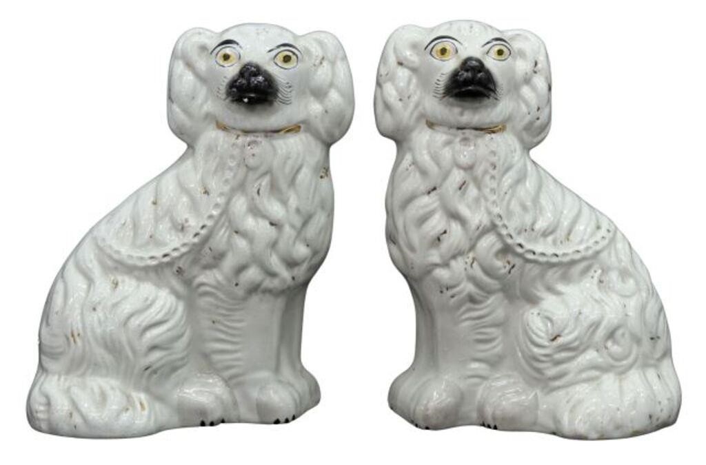(2) ENGLISH VICTORIAN STAFFORDSHIRE