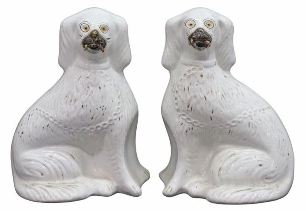 (2) ENGLISH VICTORIAN STAFFORDSHIRE