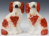 (2) ENGLISH VICTORIAN STAFFORD