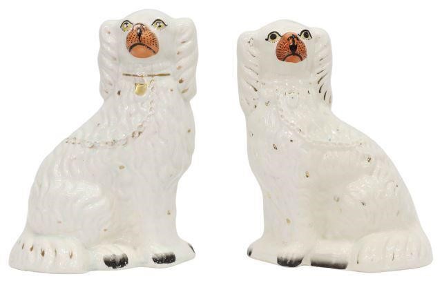 (2) ENGLISH VICTORIAN STAFFORDSHIRE