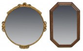 (2) ENGLISH WALL MIRRORS DECOR