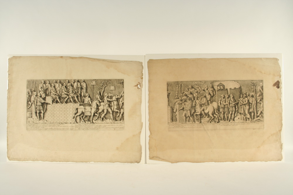 (2) ENGRAVINGS - 18th C. Italian