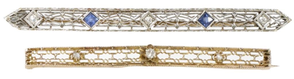(2) ESTATE 14KT & 10KT GOLD &
