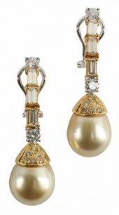 (2) ESTATE 18KT GOLD DIAMOND &