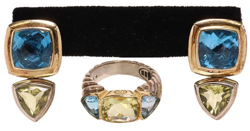 (2) ESTATE DAVID YURMAN BLUE