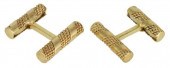 (2) ESTATE GENT'S 18KT GOLD RO