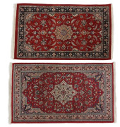 (2) ESTATE HAND-TIED RUGS<br>(