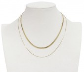 (2) ESTATE ITALIAN 14KT GOLD N
