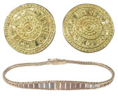 (2) ESTATE ITALIAN 18KT YG COI