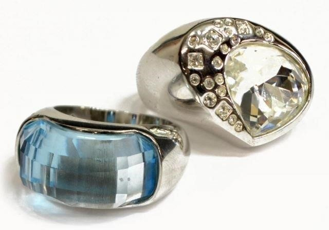 (2) ESTATE JEWELRY: SWAROVSKI ART