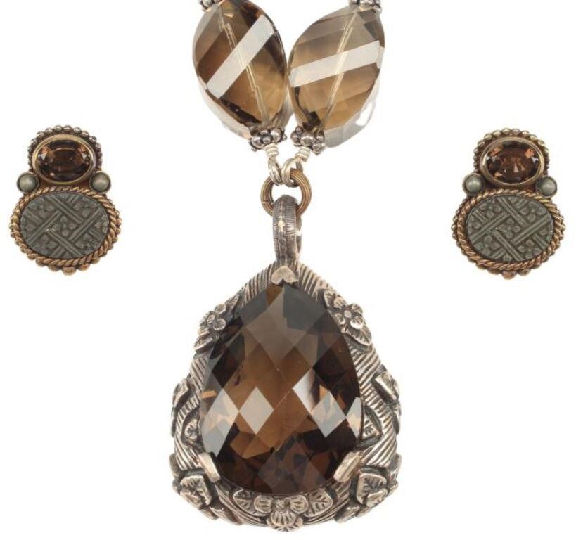 (2) ESTATE STEPHEN DWECK NECKLACE &