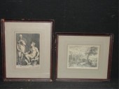 2 Etchings. 1 Old Master and 1