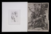 (2) ETCHINGS BY HENDRICK GOLTZ