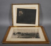 (2) ETCHINGS, PAUL BLOCH, CIRC