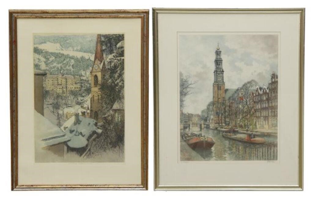(2) ETCHINGS: ROODENBURG & AFTER