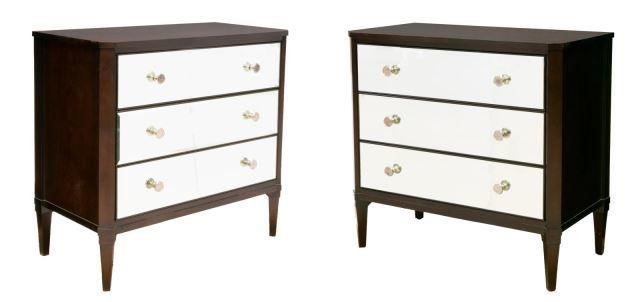 (2) ETHAN ALLEN VERONICA MIRRORED