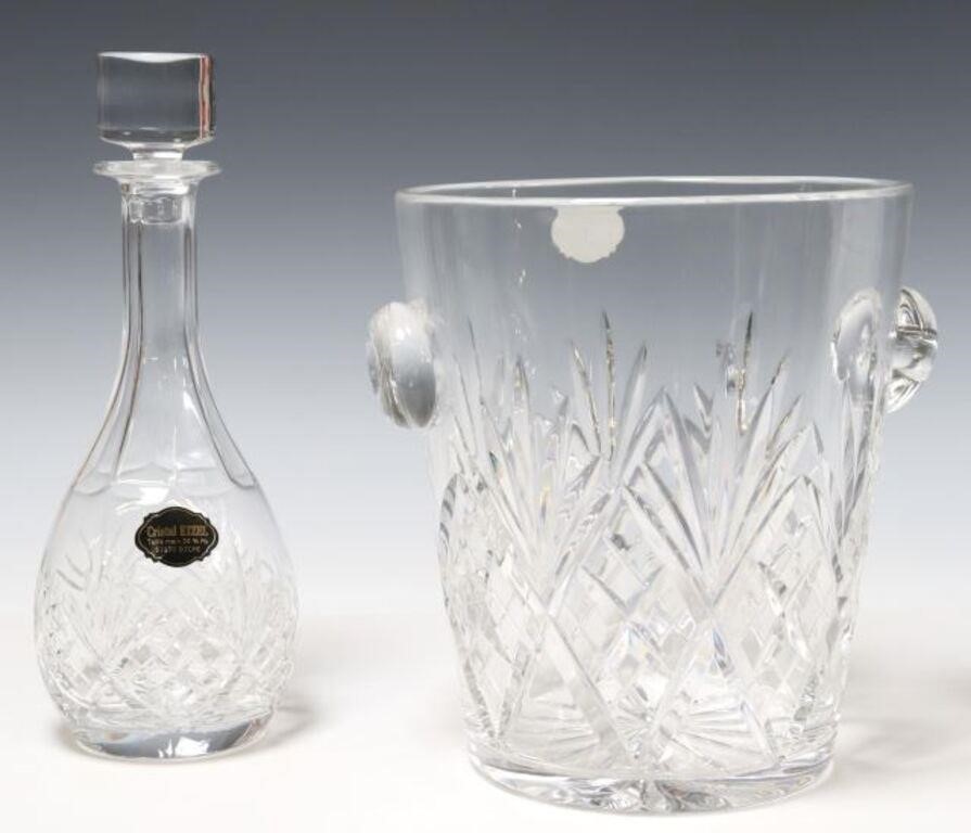 (2) ETZEL CRYSTAL CHAMPAGNE