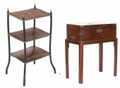 2 EUROPEAN DECORATIVE ITEMS, F