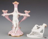2 EUROPEAN PORCELAIN ITEMS1st