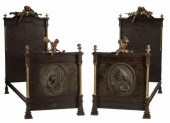 (2) EXCEPTIONAL IRON & BRONZE