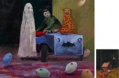 2 EXHIBITED PETER PAONE PAINTI
