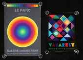 2 EXHIBITION POSTERS VASARELY
